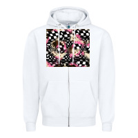 White race cowhide tumbler Zipper Hoodie - JahusDesignShop
