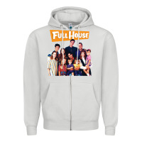 Dove Grey house cast full Zipper Hoodie - DesigneFamous