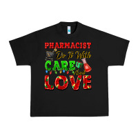 Black pharmacist do it with care and love christmas Urban Heavy Tee - FaDigitalArtStudio
