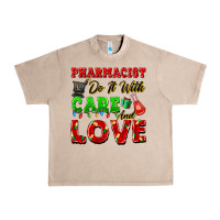 French Oak pharmacist do it with care and love christmas Urban Heavy Tee - FaDigitalArtStudio