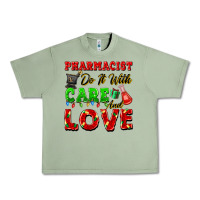 Oil Green pharmacist do it with care and love christmas Urban Heavy Tee - FaDigitalArtStudio
