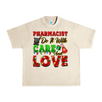 Sandshell pharmacist do it with care and love christmas Urban Heavy Tee - FaDigitalArtStudio