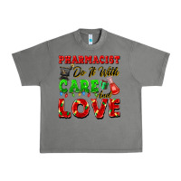 Tornado pharmacist do it with care and love christmas Urban Heavy Tee - FaDigitalArtStudio