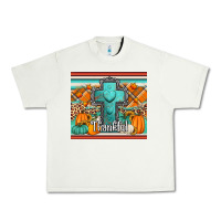 Pistachio fall thankfull cross Urban Heavy Tee - Jasminsmagicworld