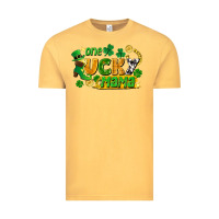 Vintage Mustard one lucky mama Vintage Tee - FaDigitalArtStudio