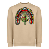Mushroom christmas cactus rainbow Heavyweight Sweatshirt - JahusDesignShop