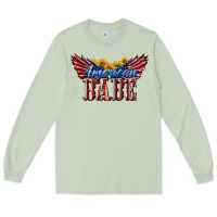 Matcha American Babe With Sunflowers Long Sleeve Tee - LillyAllenDesigns