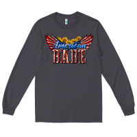 Smoke American Babe With Sunflowers Long Sleeve Tee - LillyAllenDesigns