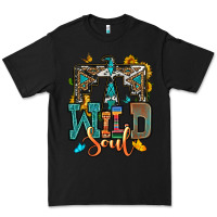 Black western wild soul Premium Tee - OliviaCreatesArt