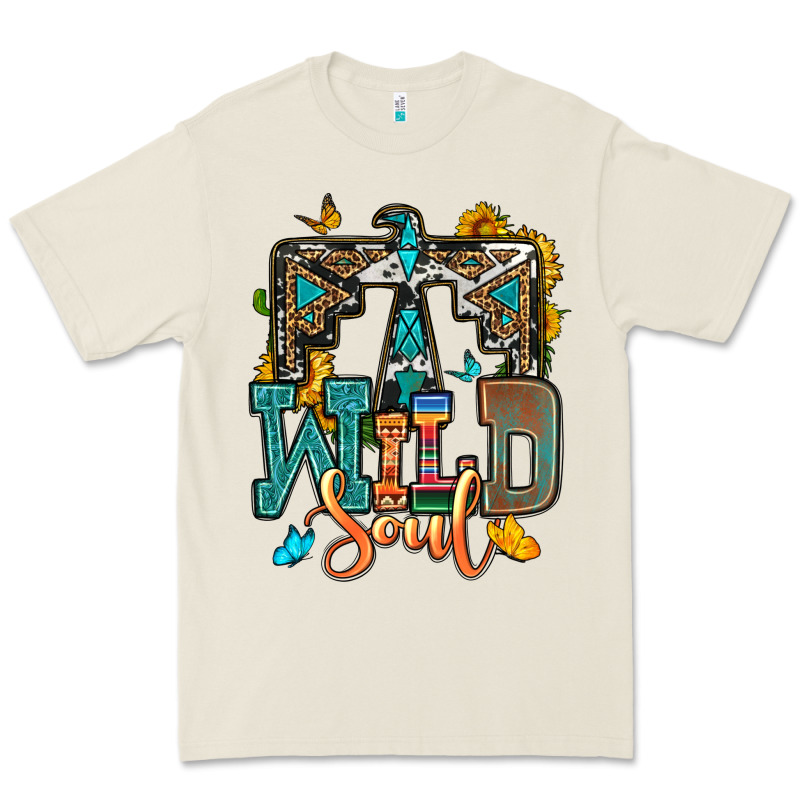 Western Wild Soul Premium Tee by OliviaCreatesArt | Teevron