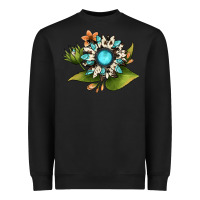 Black gemstone sunflower Heavyweight Sweatshirt - JahusDesignShop