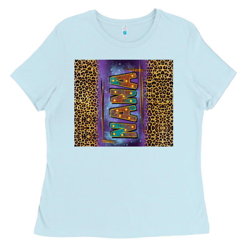 Leopard Nana Ladies Tee by FaDigitalArtStudio | Teevron