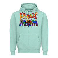 Seafoam proud mom Zipper Hoodie - JahusDesignShop