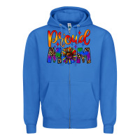 True Royal proud mom Zipper Hoodie - JahusDesignShop