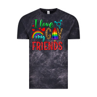 Cloud Black I Love My Gay Friends Vintage Tee - BundleAndBundleShop