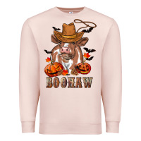 Pale Pink Boohaw Heifer Premium Sweatshirt - RanaPortraitStore