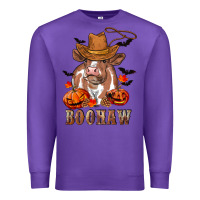 Purple Boohaw Heifer Premium Sweatshirt - RanaPortraitStore