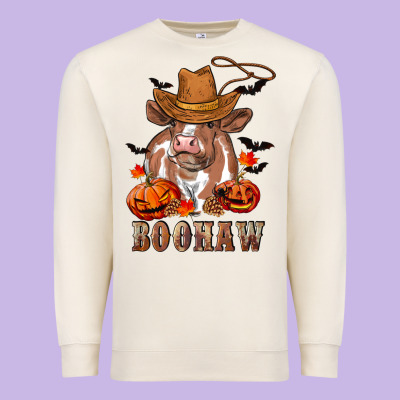 Boohaw Heifer Premium Sweatshirt Designed By Ranaportraitstore