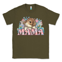Army Green Easter Bunny Mama  mother's day Classic Tee - HowdyJamesFarm
