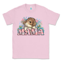 Bubblegum Pink Easter Bunny Mama  mother's day Classic Tee - HowdyJamesFarm