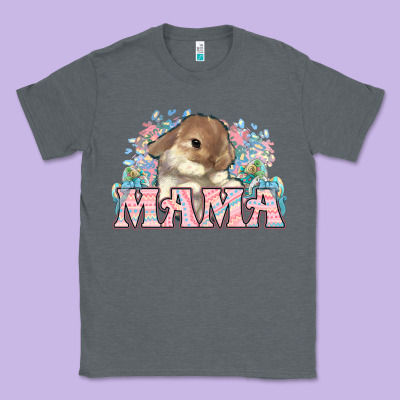 Easter Bunny Mama  Mother's Day Classic Tee Designed By Howdyjamesfarm