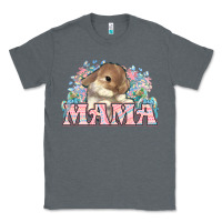 Charcoal Heather Easter Bunny Mama  mother's day Classic Tee - HowdyJamesFarm