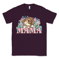Plum Easter Bunny Mama  mother's day Classic Tee - HowdyJamesFarm