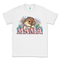 White Easter Bunny Mama  mother's day Classic Tee - HowdyJamesFarm