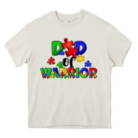 Dad Of Warrior Heavy Core Tee | Teevron
