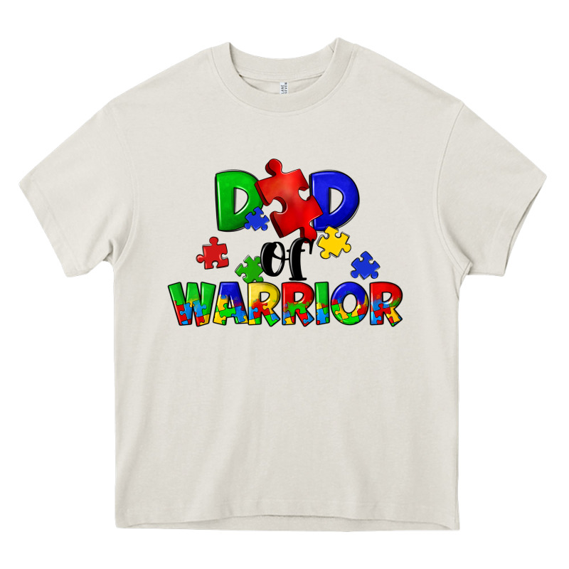 Dad Of Warrior Heavy Core Tee by CowGirlArtShop | Teevron