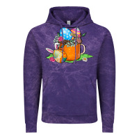 Cloud Purple Easter Coffee Vintage Hoodie - CowhideDigitalArt