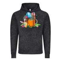 Vintage Black Easter Coffee Vintage Hoodie - CowhideDigitalArt