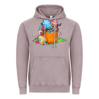 Vintage Zinc Easter Coffee Vintage Hoodie - CowhideDigitalArt