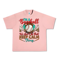 Salmon i'm a baseball mom we don't do that Urban Heavy Tee - BundleAndBundleShop