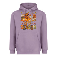 Lavender Tis' the season Fall Heifer coffee cups Heavyweight Hoodie - RanaPortraitStore