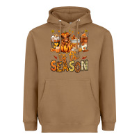 Toasted Coconut Tis' the season Fall Heifer coffee cups Heavyweight Hoodie - RanaPortraitStore