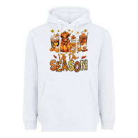 White Tis' the season Fall Heifer coffee cups Heavyweight Hoodie - RanaPortraitStore