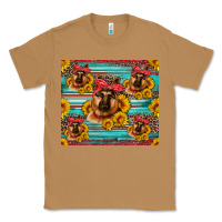 Toasted Coconut german shepherd with sunflowers Classic Tee - Artiststas