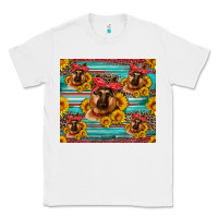 White german shepherd with sunflowers Classic Tee - Artiststas