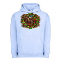 Pigment Grape Ice Western Christmas Rodeo Distressed Urban Hoodie - RanaPortraitStore