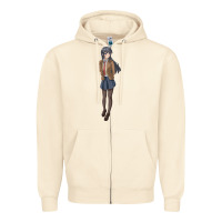 Sandshell mai sakurajima Zipper Hoodie - DesigneFamous