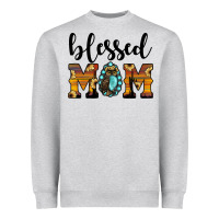 Blessed Mom Heavyweight Sweatshirt | Teevron