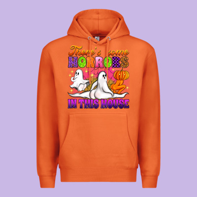 Theres Some Horrors In This House Premium Hoodie Designed By Artiststas
