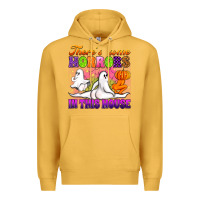 Mustard theres some horrors in this house Premium Hoodie - Artiststas