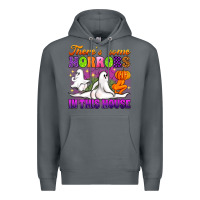 Rock theres some horrors in this house Premium Hoodie - Artiststas