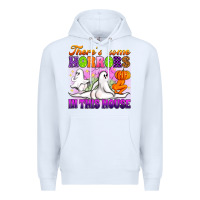 White theres some horrors in this house Premium Hoodie - Artiststas