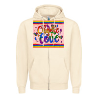Sandshell choose love tumbler Zipper Hoodie - JahusDesignShop