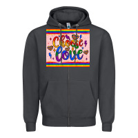 Smoke choose love tumbler Zipper Hoodie - JahusDesignShop
