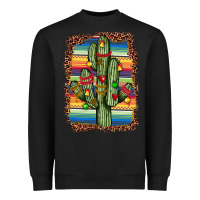 Black Christmas cactus Heavyweight Sweatshirt - JahusDesignShop