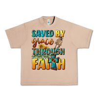 Burro saved by grace through faith Urban Heavy Tee - BundleAndBundleShop